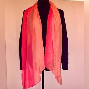 NWOT LES COPAINS SILK OMBRE SCARF